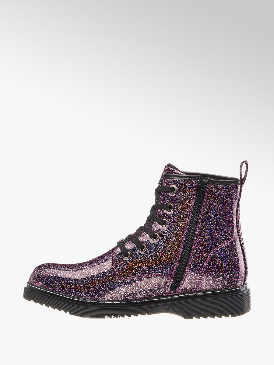 Dockers Gefütterte Schnürboots in Lila | DEICHMANN AT fgefütterte stiefel kinder dockers